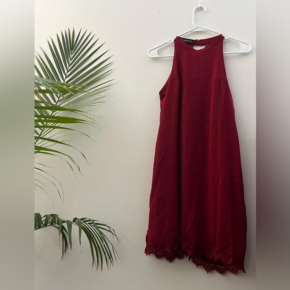Cocktail halter dress